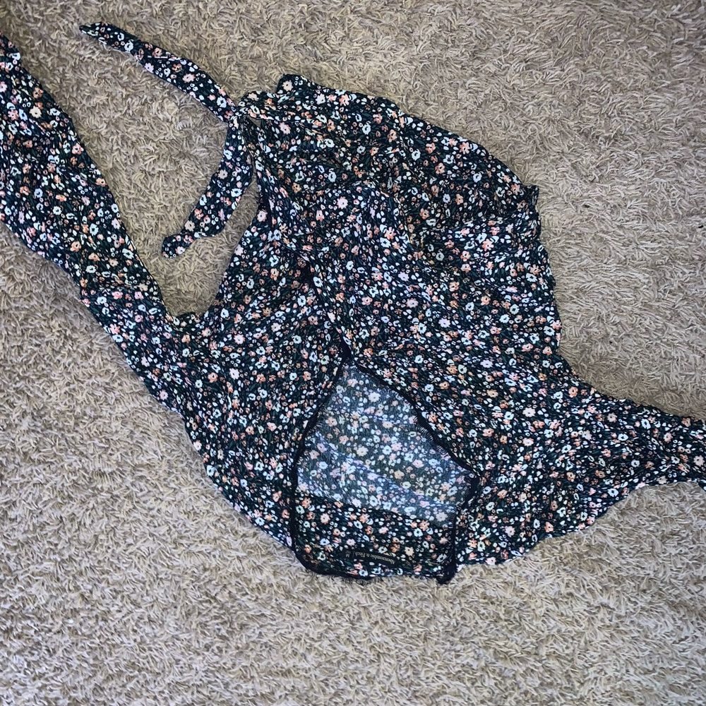 nwot abercrombie and fitch tie shirt
